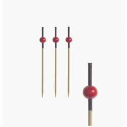 Czerwona perła wykałaczki bankietowe 7cm